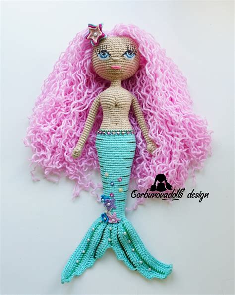 Patrón Amigurumi Sirena Patrón En Español De Ganchillo Etsy