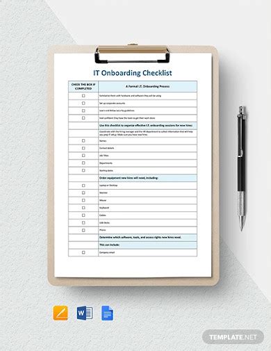 Onboarding Checklist - 16+ Examples, Format, How To Create, Pdf