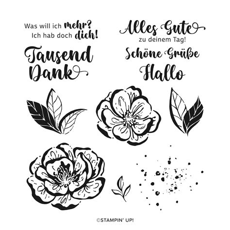 Stempelset Florale Freundschaft Von Stampin Up