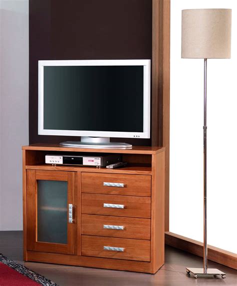 Mueble Tv Puerta Cajones Sal N Comedor Pino Colonial