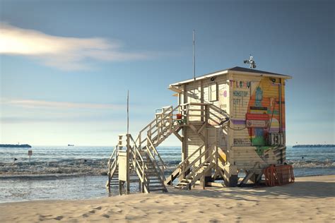 Lifeguard Tower — polycount