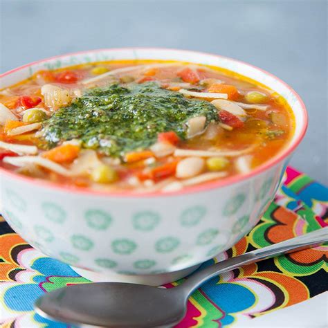 Minestrone Au Pesto Cuisine Az