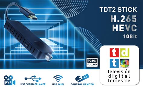 Decodificador TDT Sintonizador TDT DVB T2 Receptor Digital Terrestre