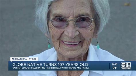 Globe Woman Turns 107 Shares Key To Life