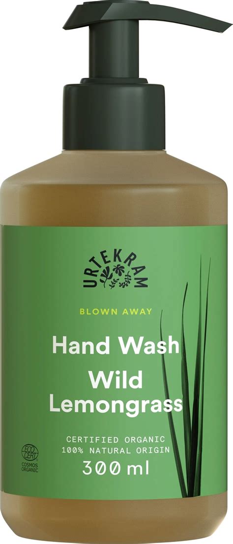 Urtekram Wild Lemongrass Hand Wash 300 Ml Labelhair Onlineshop