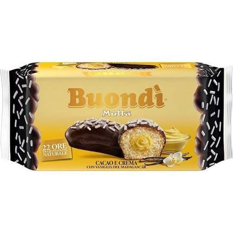 Motta Buondi Cacao Bu Eczki Z Kremem Waniliowym G Sklep