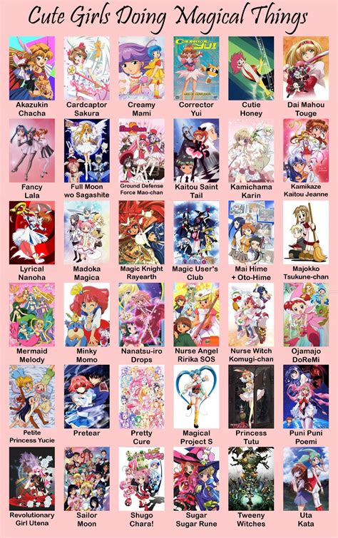 Details 81+ magical girl anime list super hot - in.coedo.com.vn