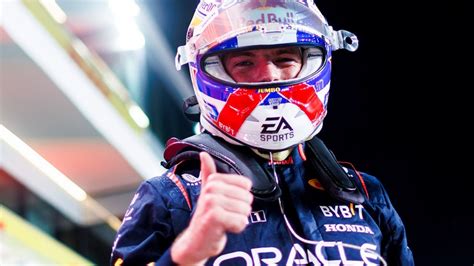 Verstappen saldrá desde la pole en Qatar Checo largará desde la