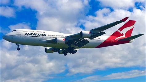 The Last Qantas 747 Landing In Sydney YouTube