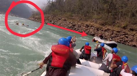 River Rafting Accident Rishikesh How We Rescued All Youtube