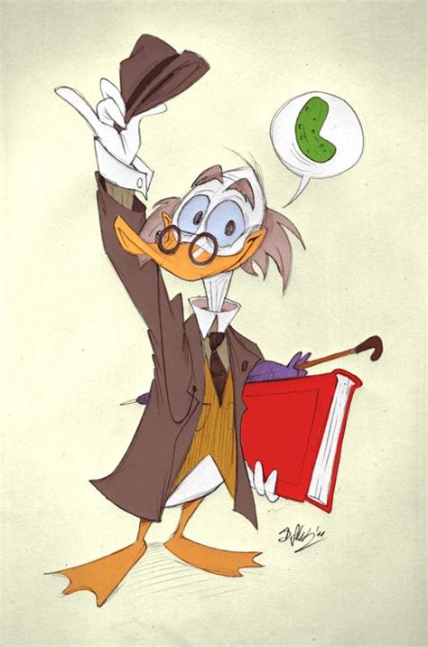 Ludwig Von Drake Sketch By Themrock On Deviantart Cartoon Artwork