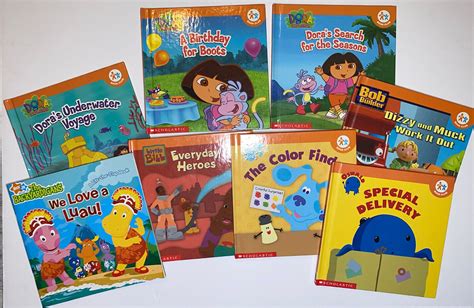 7 Nick Jr Book Club Books Backyardigans Lift The Flap Book Ebay