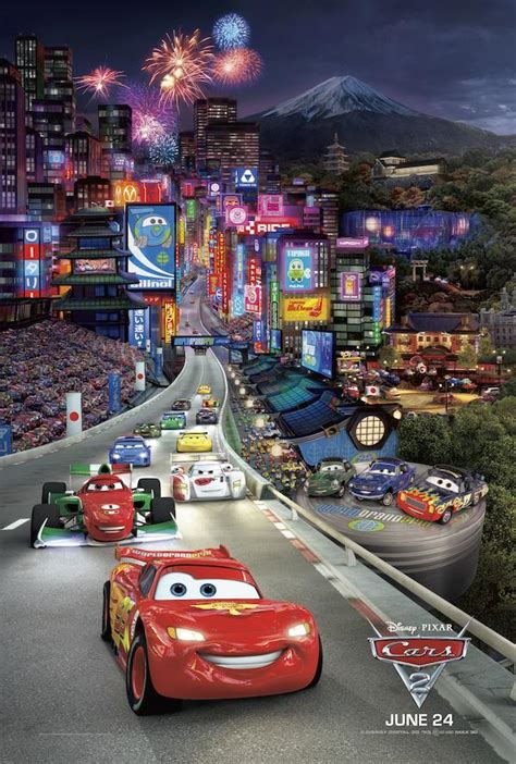 Cars 2 (2011) - Poster US - 3038*4500px