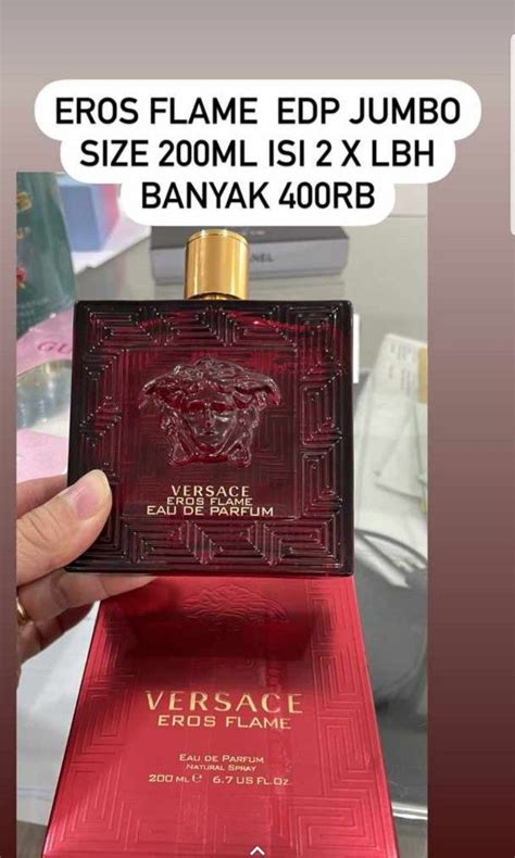 Versace Eros Flame Perfume Original On Carousell