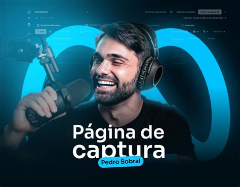 Página de captura Lançamento Pedro Sobral Behance