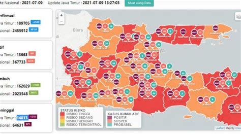 Update Virus Corona Di Surabaya 9 Juli Covid 19 Jatim Meroket Aturan