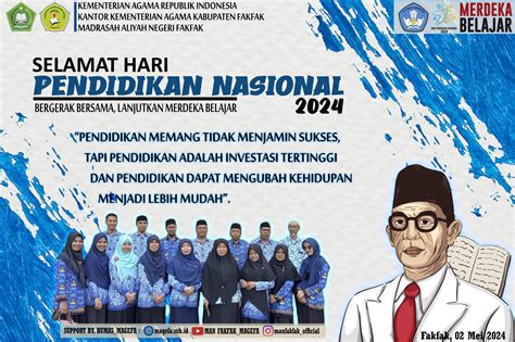 Man Fakfak Gelar Upacara Peringatan Hari Pendidikan Nasional Tahun 2024