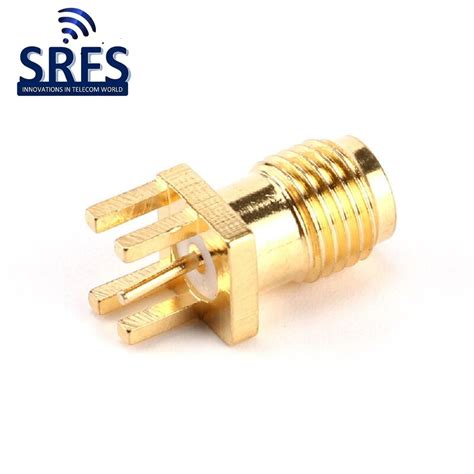 Rf Connector Sma Female Pcb Mount Ghz At Rs Piece In New Delhi