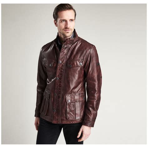 Veste En Cuir John Barbour International