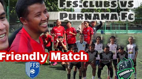 Pertandingan Sepak Bola Minisoccer Ffs Clubs Vs Purnama Fc Juni