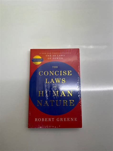 The Concise Laws Of Human Nature Robert Greene Hobbies Toys Books