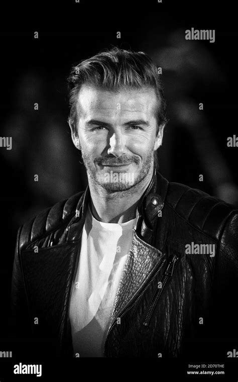 David Beckham Black And White Stock Photos And Images Alamy