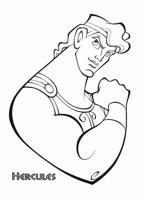 Easy Hercules Drawing Clip Art Library