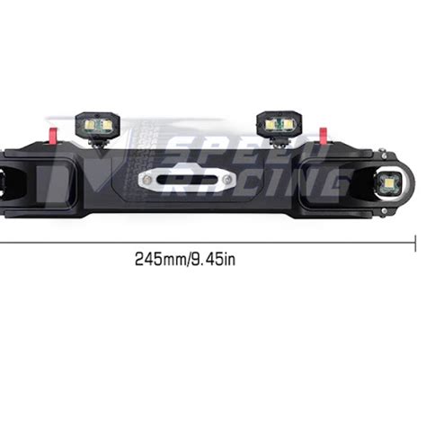 MSpeed Racing Aluminium Front And Rear Bumper Set For 1 6 SCX6 Jeep