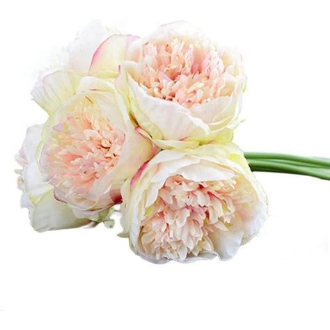 Descubra 100 Kuva Pivoine Blanche Artificielle Thptnganamst Edu Vn