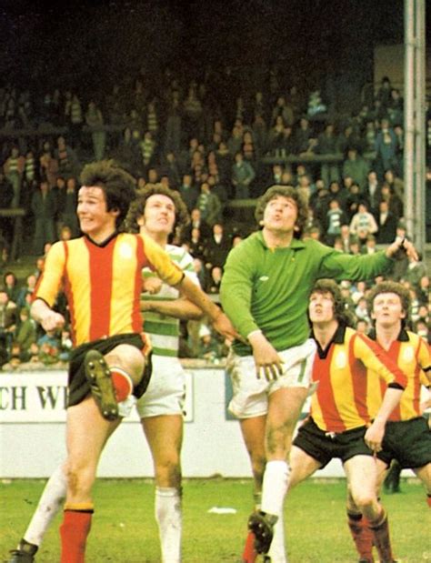 Old Scottish Football Partick Thistle V Celtic 1976 Firhill