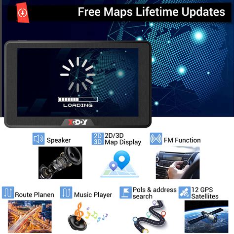 Xgody Gps Navigation G M Touchscreen Portable Navigator