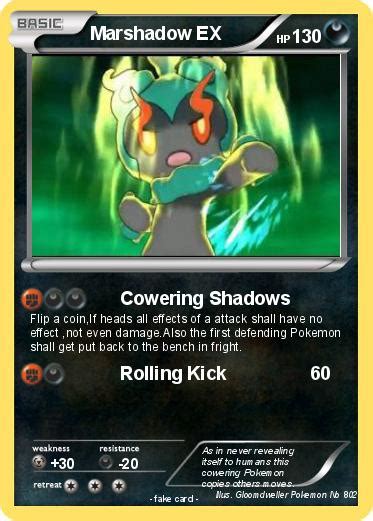 Pokémon Marshadow EX - Cowering Shadows - My Pokemon Card