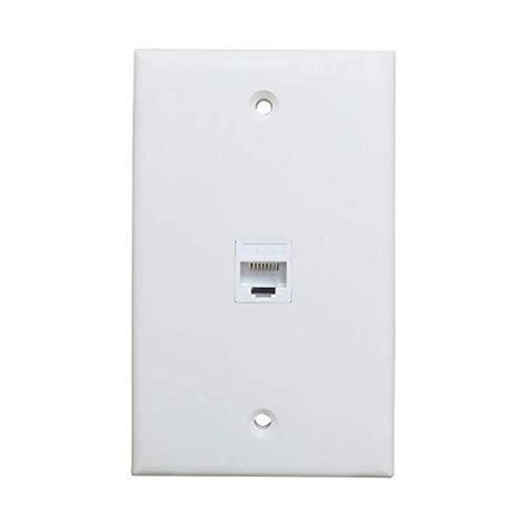 Bupldet Port Cat Ethernet Wall Plate Female To Female Gang