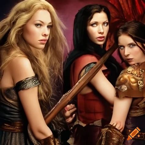 Movie Poster Of Three Female Adventurers