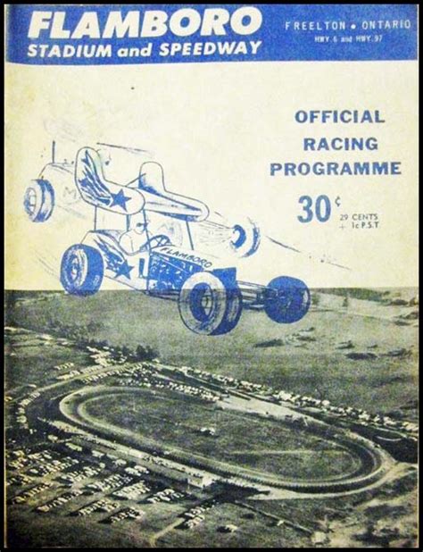 Flamboro Speedway Programs – Yesterday's Speedways