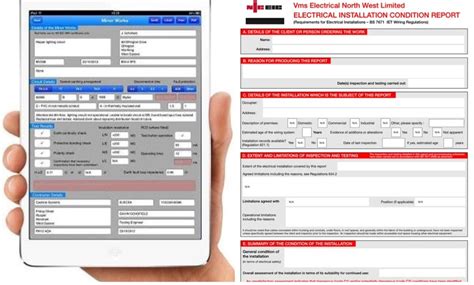 Electrical Minor Works Certificate Template Mandegar In Minor