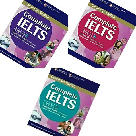 Jual Paket 3 Buku Cambridge Complete Ielts With Cd Di Lapak Aj