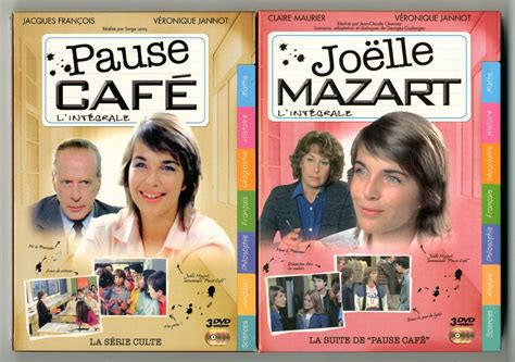 6 Dvd ★ JoËlle Mazart Pause Cafe Integrale Veronique Jannot ★ Comme