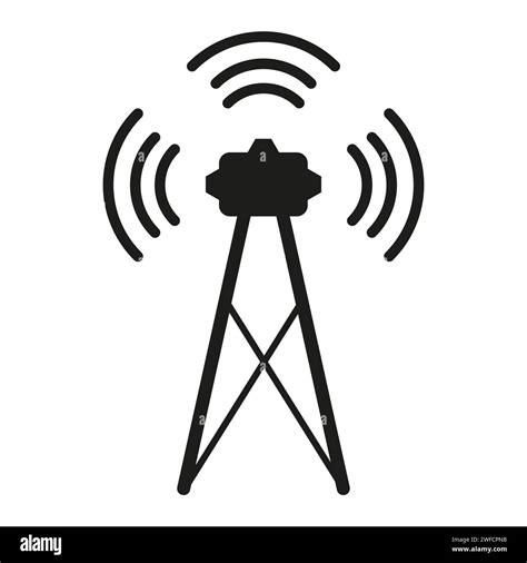 Mobile Tower Icon Internet Communication Global Network Radio