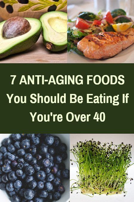 7 Anti Aging Foods You Should Be Eating If You Re Over 40 Anti Aging Skin Care Anti Aging