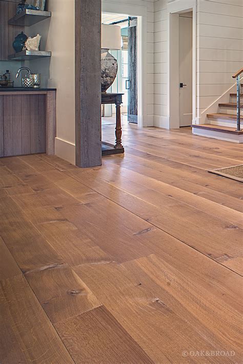 Wide Plank White Oak Hardwood Flooring Image To U