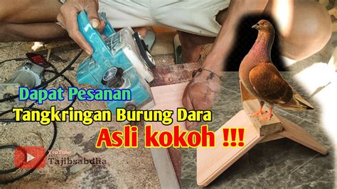 Tangkringan Burung Merpati Dari Kayu Youtube