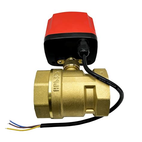 Ball Valve Dn15 Dn20 Dn25 Dn40 Ip65 Waterproof Motorized Ball Valve Big