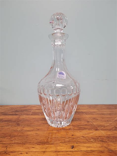 Princess House Crystal Decanter Full Lead Crystal West Germany Vintage ...