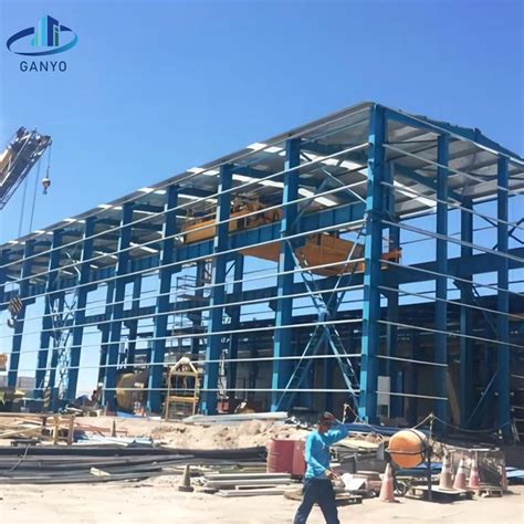 Prefabricated Quick Assembly Steel Structure Industrial Metal Workshop