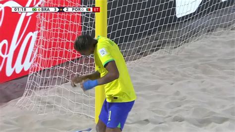 Vídeo Brasil 3 x 2 Portugal Gols Copa do Mundo de Beach Soccer