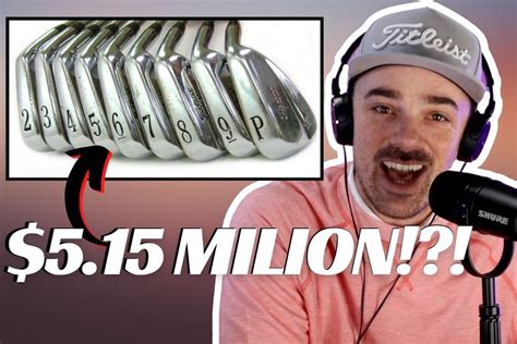 Tiger Woods' Irons Sold at Auction for an Incredible Amount!