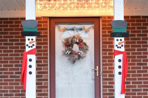 Craft Create Cook - Snowman Porch Decorations - Craft Create Cook