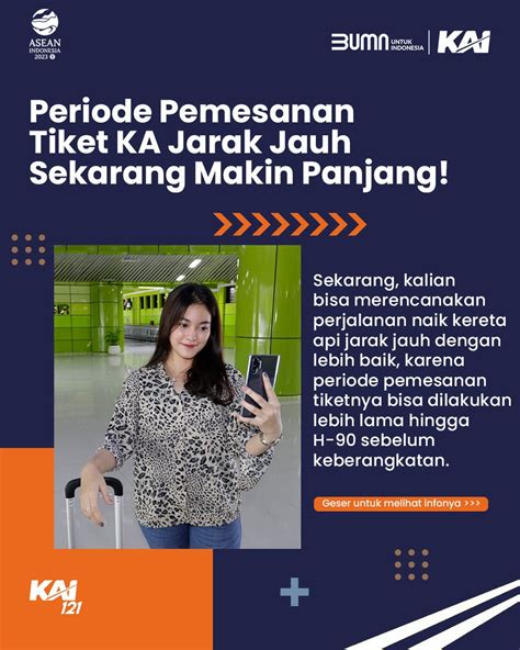 Kereta Api Indonesia On Twitter Periode Pemesanan Tiket Ka Jarak Jauh