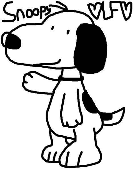 Snoopy Drawing By Laceypowerpuffgirl On Deviantart